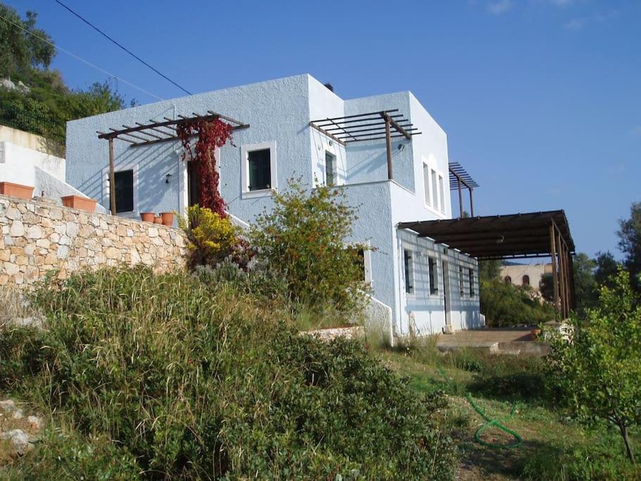 Villa With Breathtaking Views And Private Beach Ájosz Dimítriosz Kültér fotó